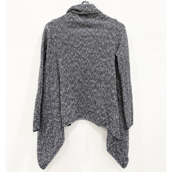 Zara Knit Waterfall Cardigan Sweater Open Front S - Picture 6 of 6